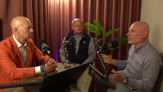 Håkon Grimstad i studio med Jens Christian Bang og Dag Rustad